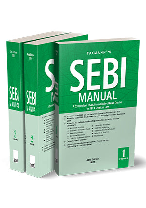 SEBI Manual | Set of 3 Volumes