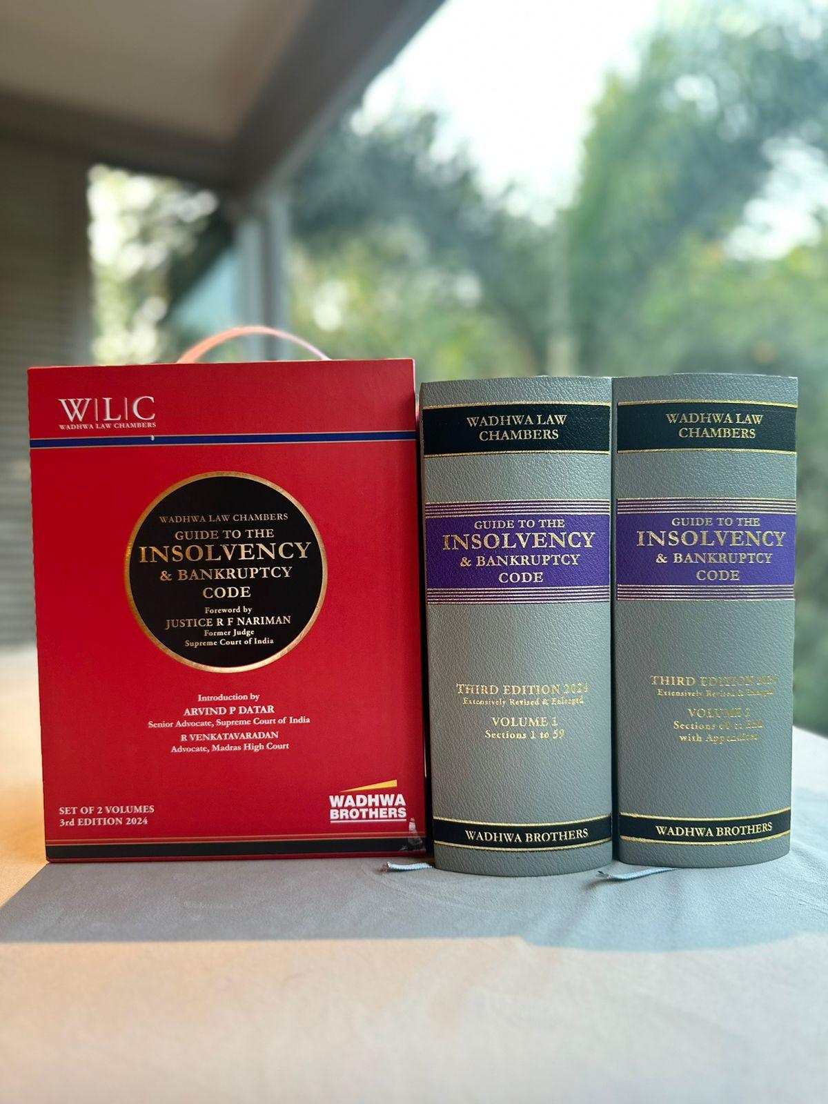 Guide to the Insolvency and Bankruptcy Code in 2 vols. Guide to the Insolvency and Bankruptcy Code in 2 vols.