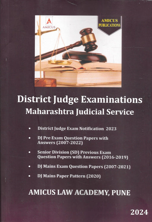 District Judge Exam 2024