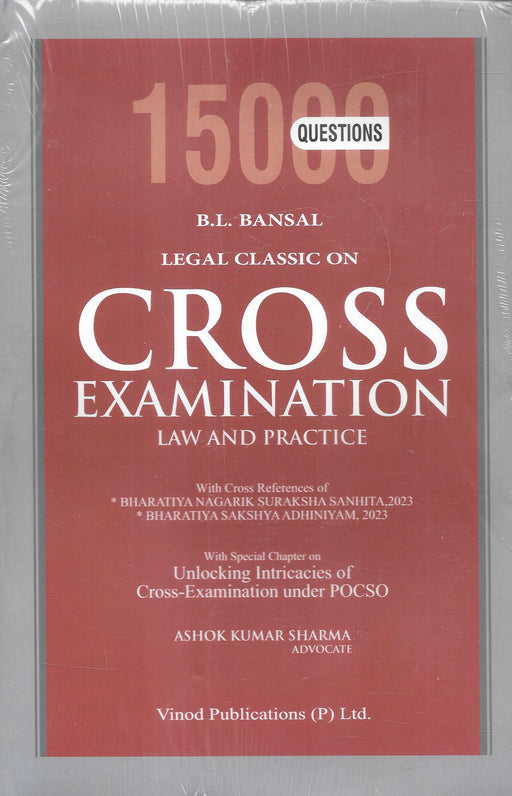 15000 Questions Legal Classic On Cross Examination Law And Practice