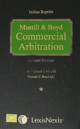 Mustill and Boyd Commercial Arbitration, 2nd Edition (2 Volumes)