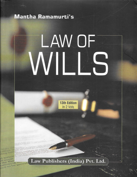 Law of Wills in 2 vols
