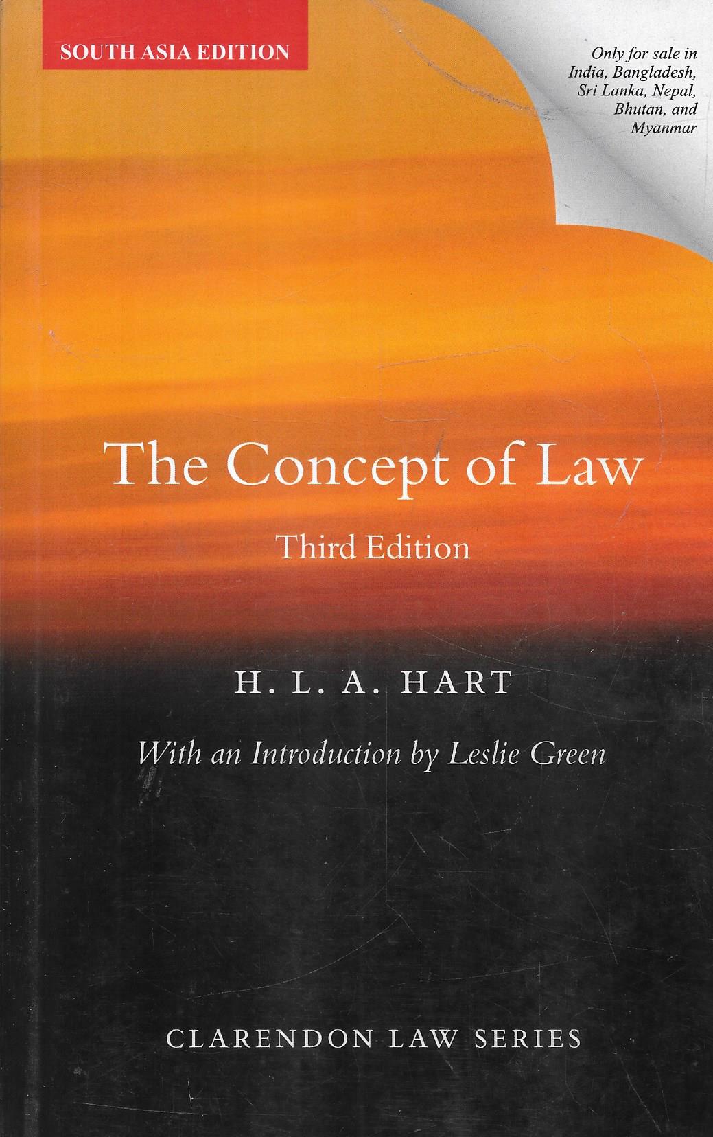 The Concept of Law HLA Hart 3rd Edition – M&J Services - The