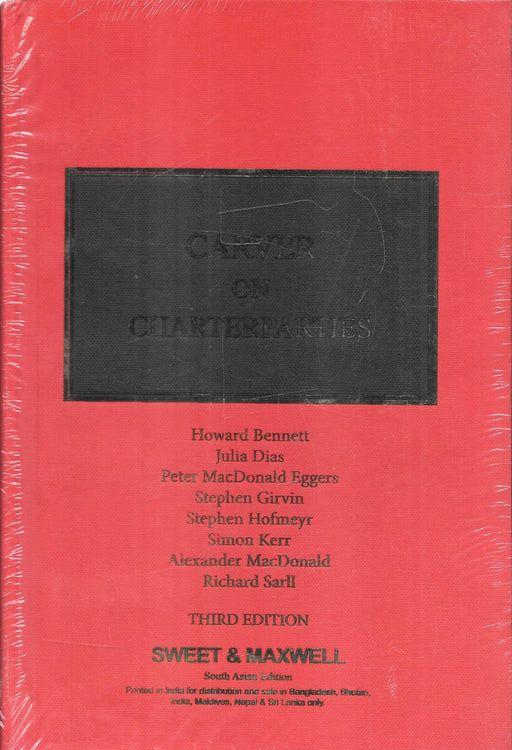 Third Edition of the charterparty law reference attributed to Howard Bennett, Julia Dias, Peter MacDonald Eggers, Stephen Girvin, Stephen Hofmeyr, Simon Kerr, Alexander MacDonald and Richard Sarll. South Asian Edition, Sweet & Maxwell. ISBN 9788118039259.