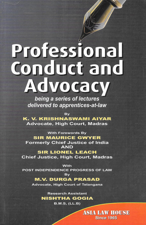 Professional Conduct And Advocacy