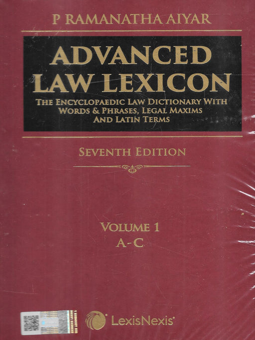 Advanced Law Lexicon in 4 Volumes