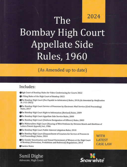 The Bombay High Court Appellate Side Rules, 1960