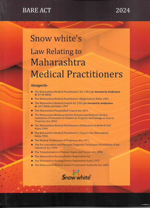 Law Relating To Maharashtra Medical Practitioners