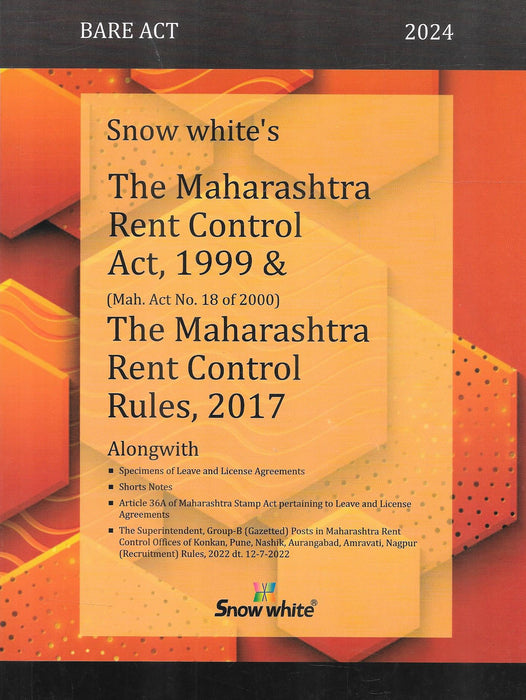 The Maharashtra Rent Control Act, 1999 and Rule 2017