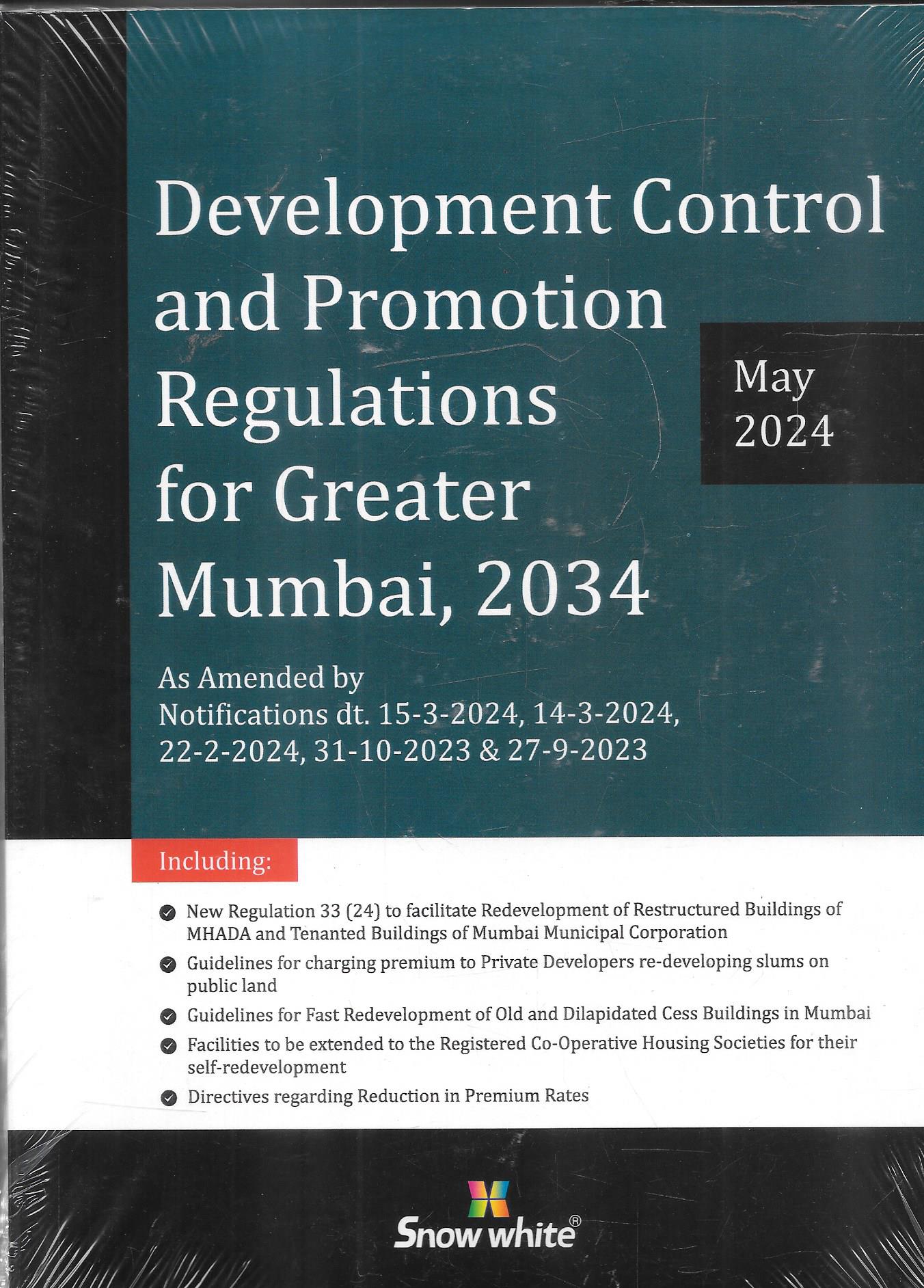 Development Control and Promotion Regulations for Greater Mumbai,2034