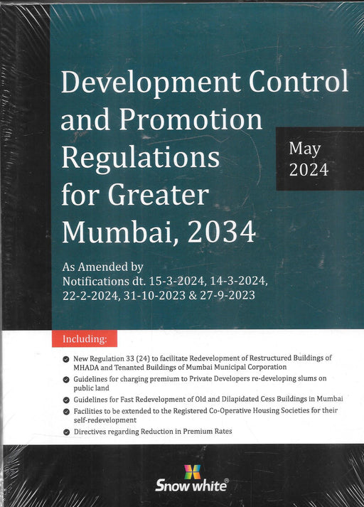 Development Control and Promotion Regulations for Greater Mumbai,2034 (DCPR)