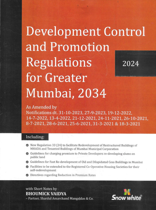 Development Control and Promotion Regulations for Greater Mumbai,2034 (DCPR)