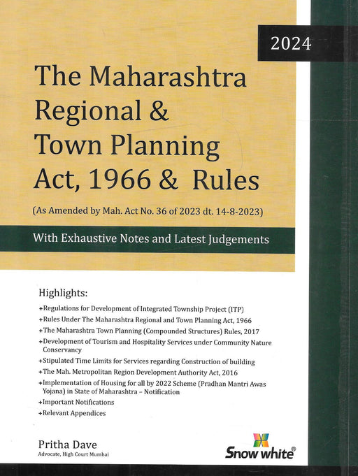 The Maharashtra Regional & Town Planning Act,1966 & Rules