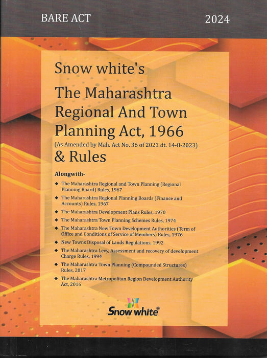 The Maharashtra Regional And Town Planning Act, 1996 & Rules