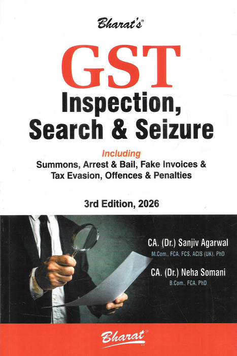 GST Inspection, Search & Seizure | Commentary & Practice Guide | 3rd Edition 2026