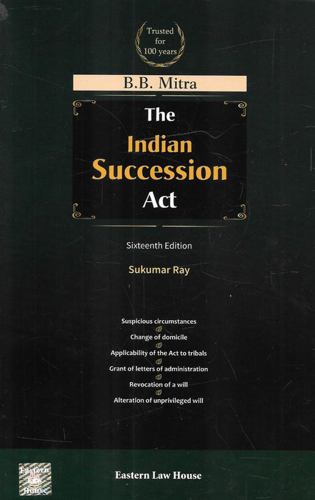 B B Mitra - The Indian Succession Act