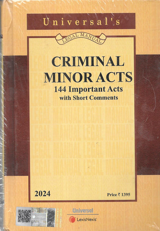 Criminal Minor Acts (136 Important Acts and Rules) (Pocket Size)