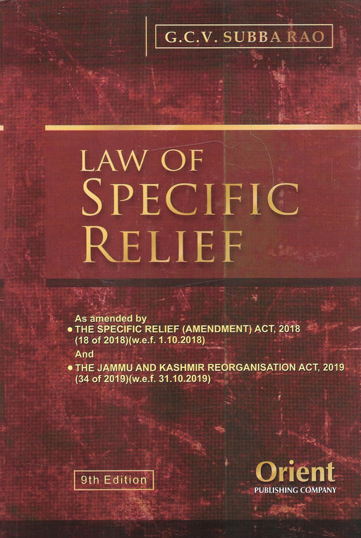 Law Of Specific Relief
