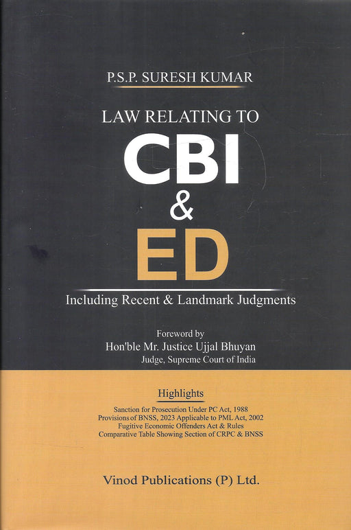 Law relating to CBI and ED