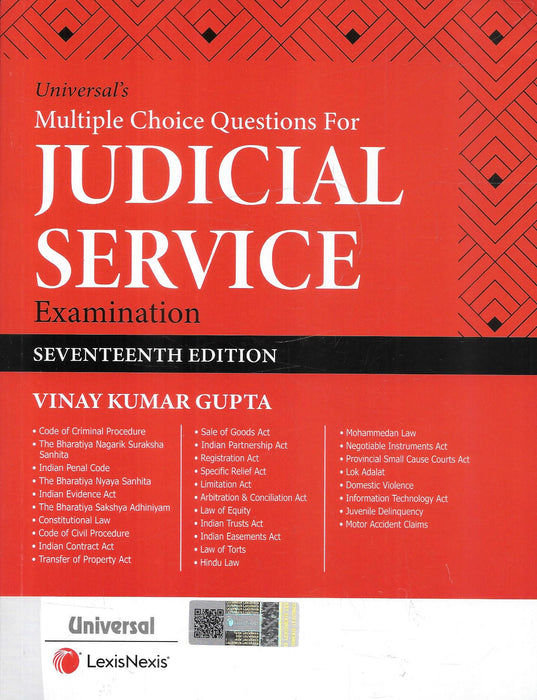 Multiple Choice Questions for Judicial Service Examination