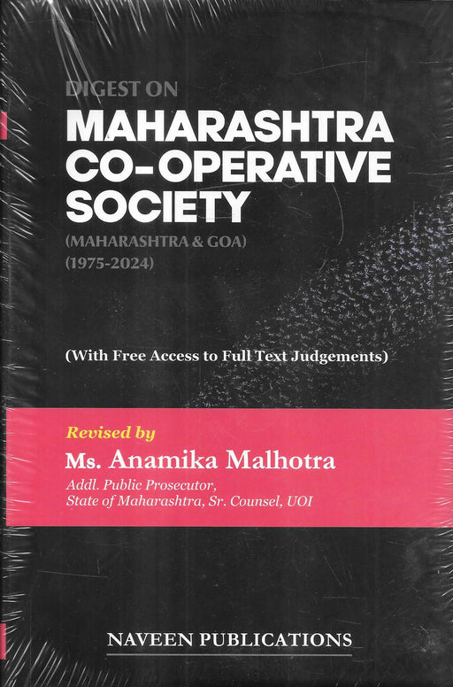 Digest of Co-operative Society (Maharashtra and Goa) - 1975-2024