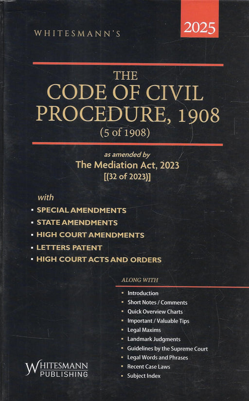 The Code Of Civil Procedure , 1908