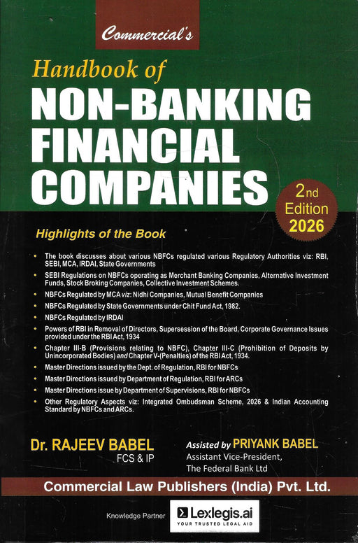 Handbook of Non Banking Financial Companies