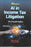 Cover of AI in Income Tax Litigation by Piyush Bafna showing human and robotic hand with rupee symbol representing integration of artificial intelligence in tax litigation practice and modern legal technology