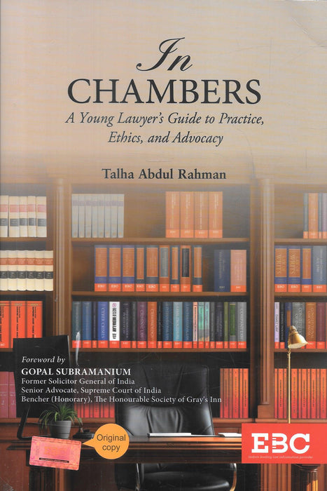 In Chambers A Young Lawyers Guide to Practice Ethics and Advocacy