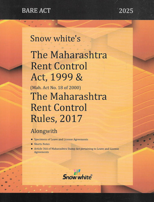 The Maharashtra Rent Control Act, 1999 and Rule 2017