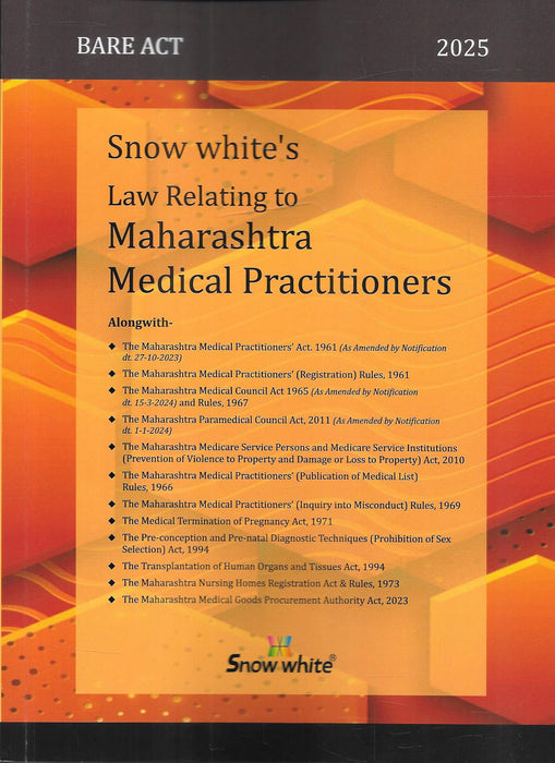 Law Relating To Maharashtra Medical Practitioners