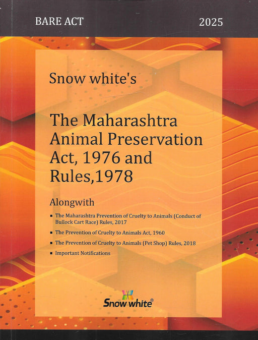 The Maharashtra Animal Preservation Act, 1976 And Rules, 1978