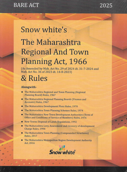 The Maharashtra Regional And Town Planning Act, 1996 & Rules