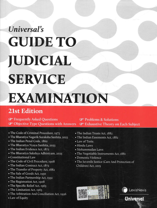 Universal's Guide to Judicial Service Examination 21st Edition by LexisNexis