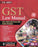 Front cover of RK Jain GST Law Manual Budget 2026 Edition two-volume set including CGST, IGST, SGST Acts, Rules, Forms, circulars, notifications and case law digest for GST professionals and tax practitioners.