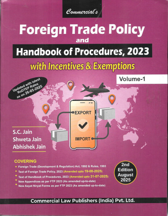Foreign Trade Policy and Handbook of Procedures 2023 with Incentives & Exemptions (Volume 2 )
