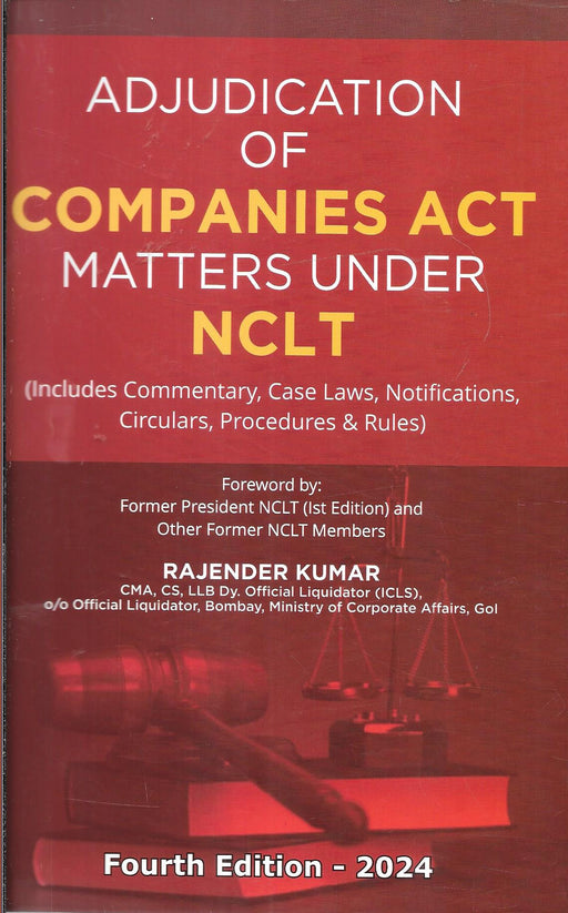 Adjudication Of Companies Act Matters Under NCLT
