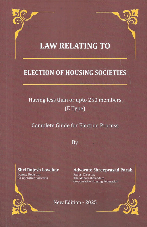 Law Relating To Election Of Housing Societies