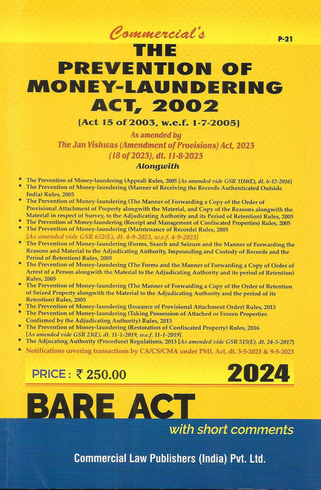 The Prevention Of Money-Laundering Act,2002