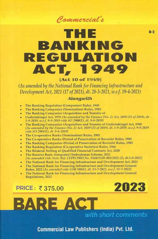 The Banking Regulation Act, 1949