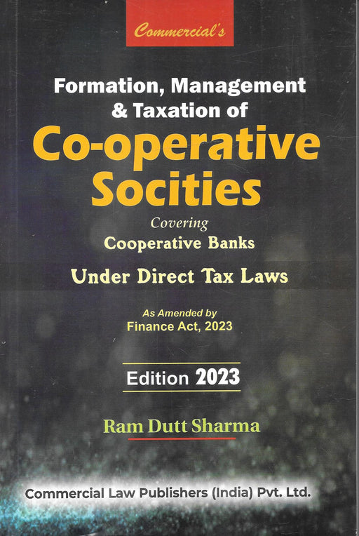 Formation, Management and Taxation of Co-Operative Societies