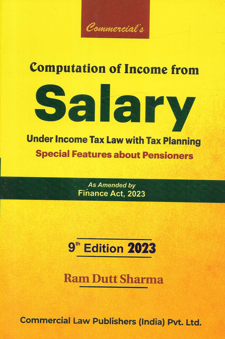 Computation of Income from SALARY Under Income Tax Law with Tax Planning