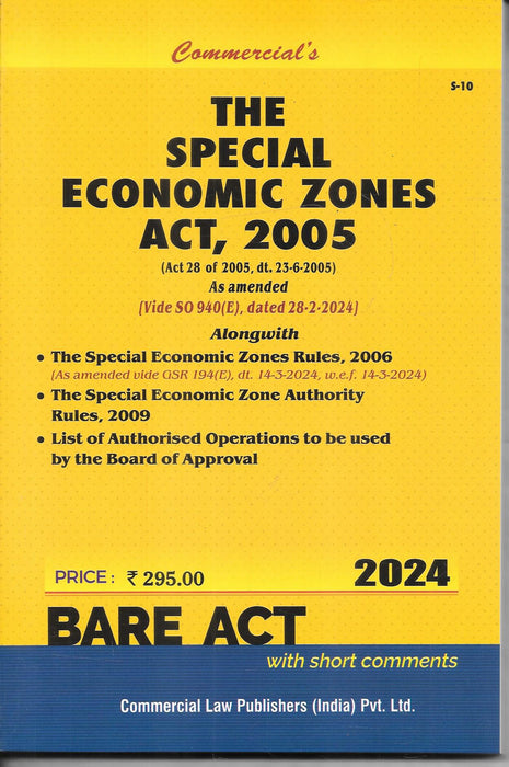 The Special Economic Zones Act , 2005