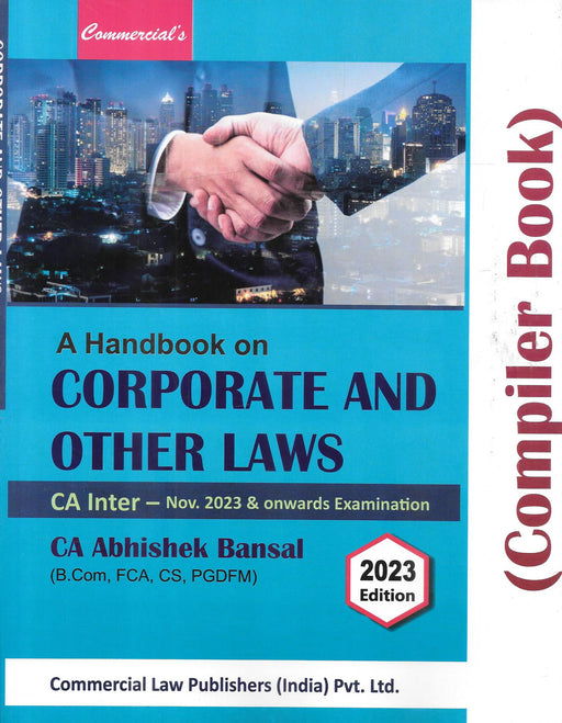 A Handbook on Corporate And Other Laws (Compiler Book)