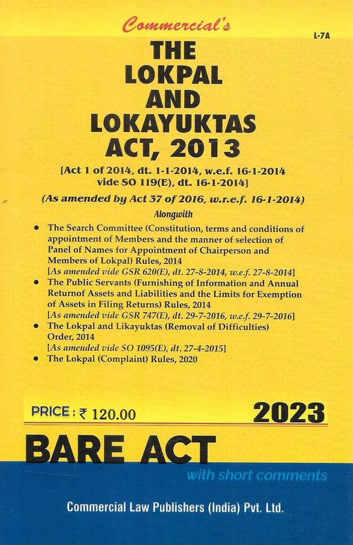 The Lokpal and Lokayuktas Act, 2013