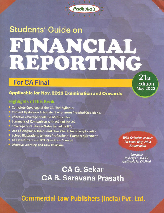 Students' Guide On Financial Reporting-CA Final