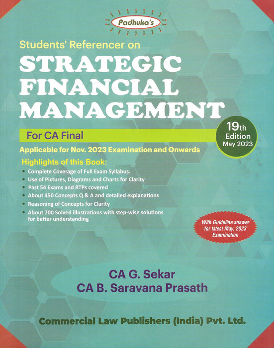 Students Referencer on Strategic Financial Management for CA Final