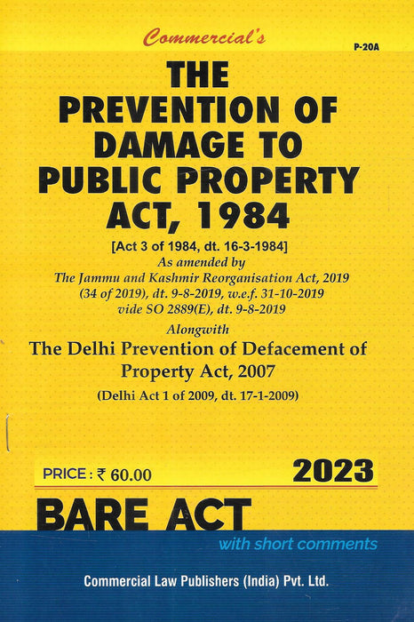 The Prevention of Damages to Public Property Act, 1984