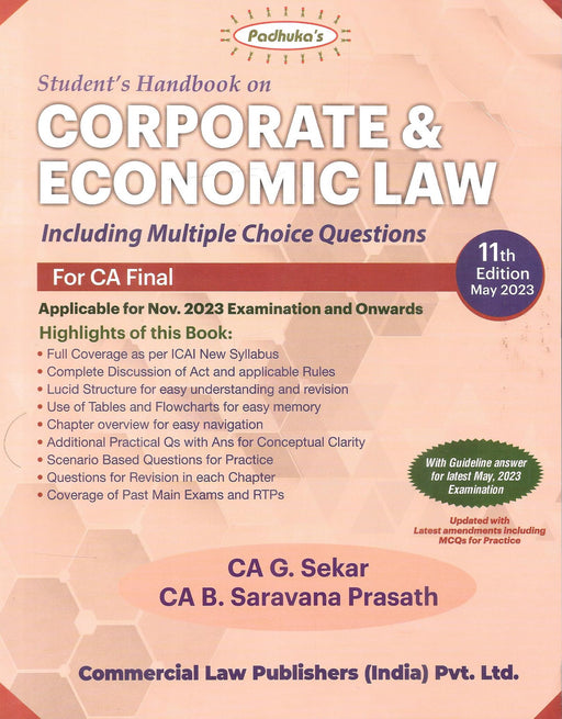 Students Handbook on Corporate & Economic Laws