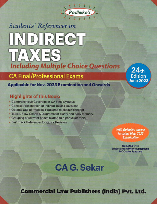 Students Referencer on Indirect Taxes